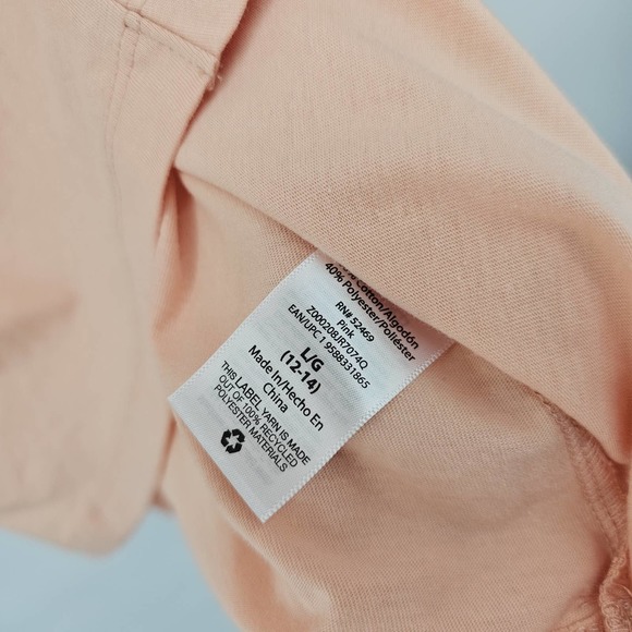 New "Always Grateful" Peach Tank Top Large - Picture 4 of 6